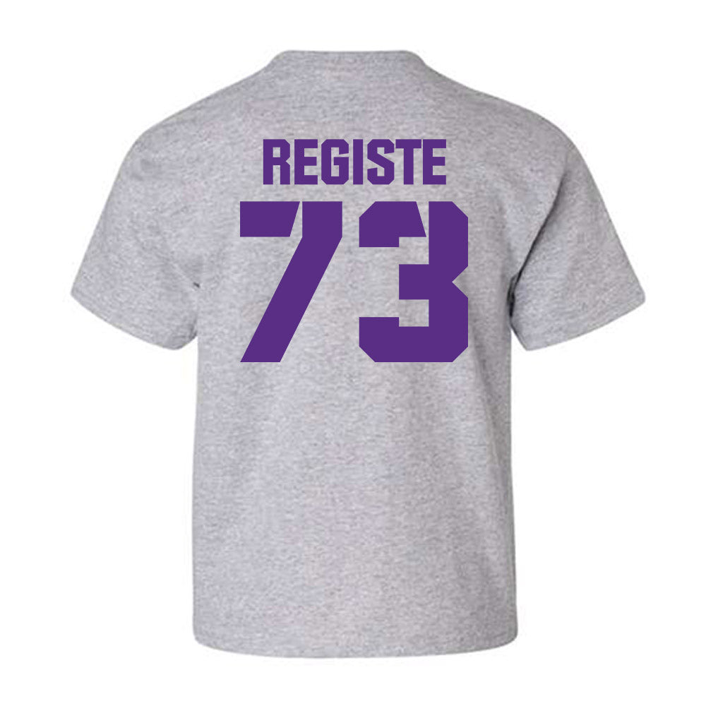 TCU - NCAA Football : Kilian Registe - Sports Shersey Youth T-Shirt-1