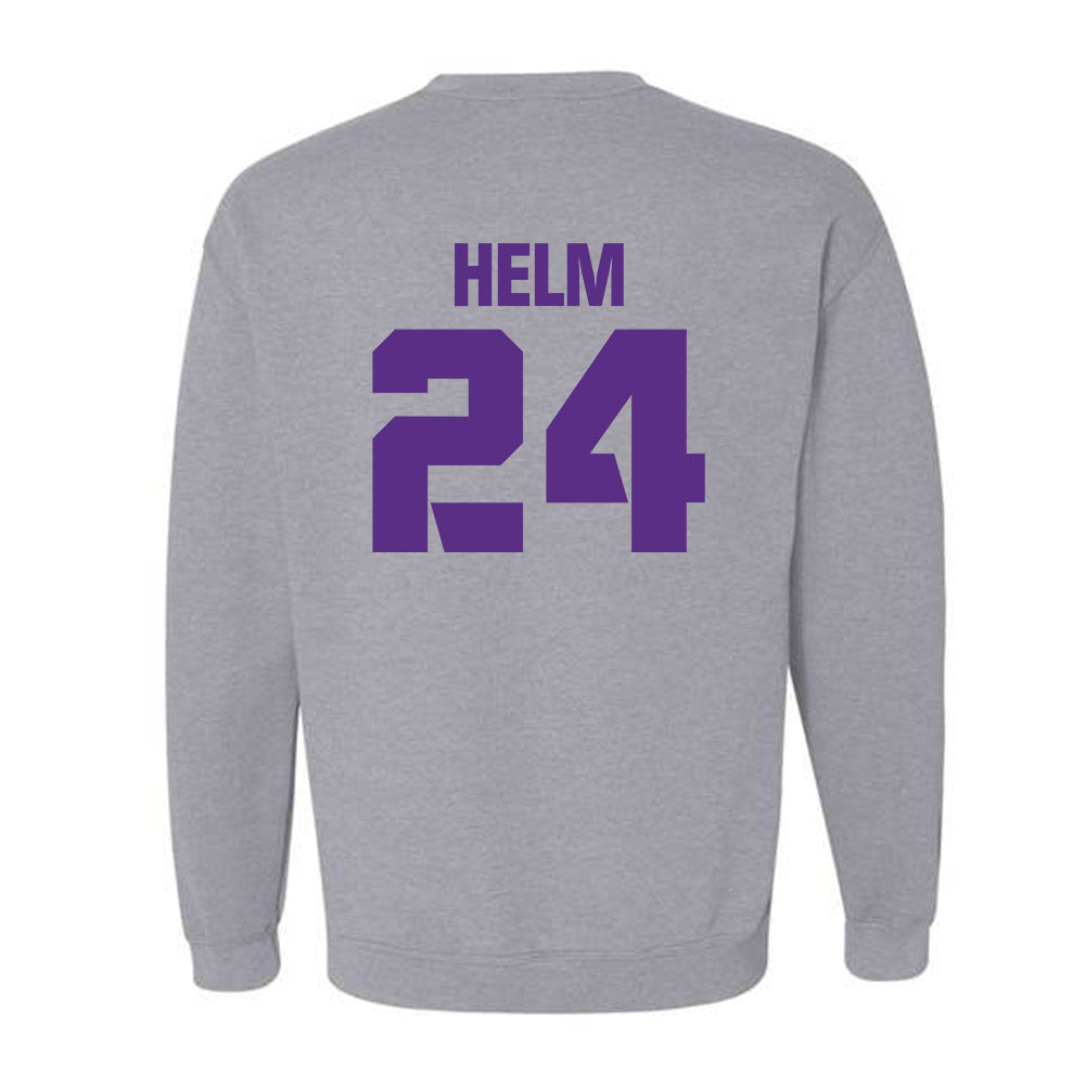 TCU - NCAA Football : Avery Helm - Sports Shersey Crewneck Sweatshirt