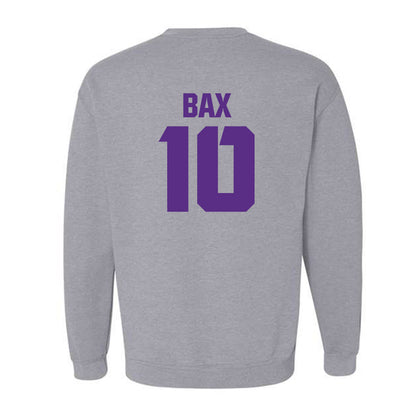 TCU - NCAA Football : Jonathan Bax - Sports Shersey Crewneck Sweatshirt-1
