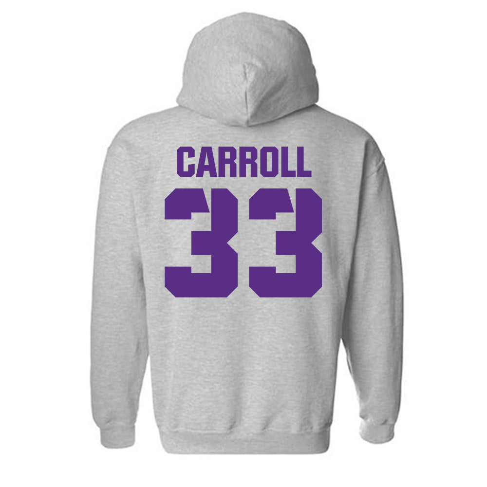 TCU - NCAA Football : Maxwell Carroll - Sports Shersey Hooded Sweatshirt-1