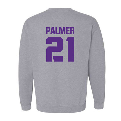 TCU - NCAA Football : Nate Palmer - Sports Shersey Crewneck Sweatshirt-1