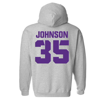 TCU - NCAA Football : Tristan Johnson - Sports Shersey Hooded Sweatshirt