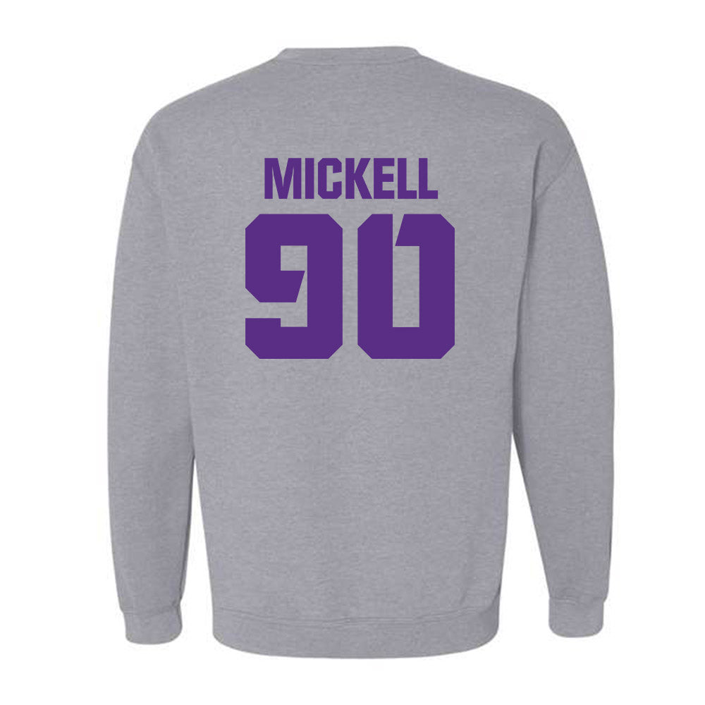 TCU - NCAA Football : Kelten Mickell - Sports Shersey Crewneck Sweatshirt-1