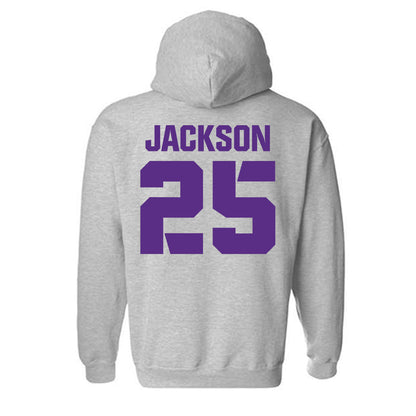 TCU - NCAA Football : Elijah Jackson - Sports Shersey Hooded Sweatshirt-1