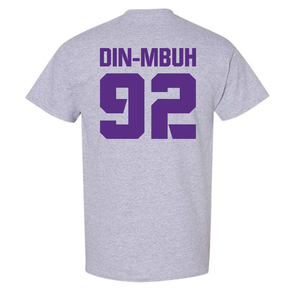 TCU - NCAA Football : Ansel Din-Mbuh - Sports Shersey T-Shirt-1