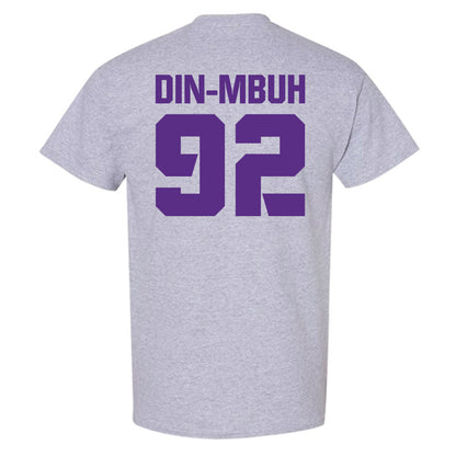 TCU - NCAA Football : Ansel Din-Mbuh - Sports Shersey T-Shirt-1