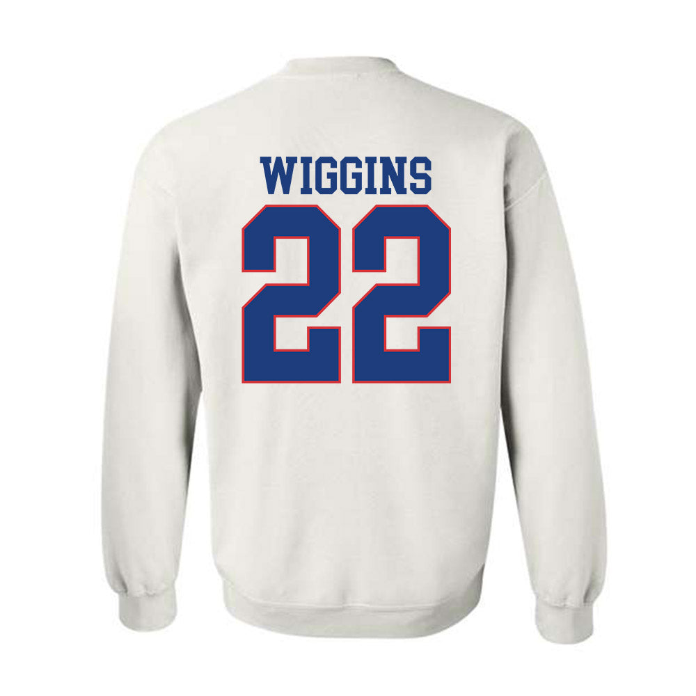 LA Tech - NCAA Football : Omiri Wiggins - Sports Shersey Crewneck Sweatshirt