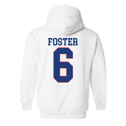 LA Tech - NCAA Football : Jakari Foster - Sports Shersey Hooded Sweatshirt-1