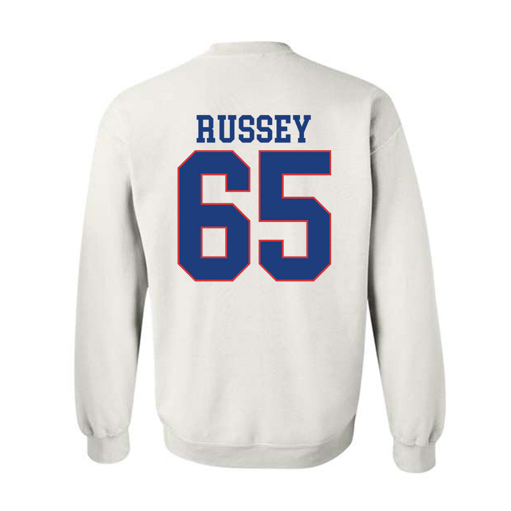 LA Tech - NCAA Football Legends : Kody Russey - Sports Shersey Crewneck Sweatshirt-1