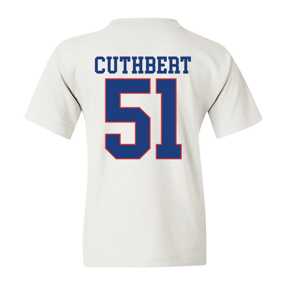 LA Tech - NCAA Football Legends : Josh Cuthbert - Sports Shersey Youth T-Shirt-1