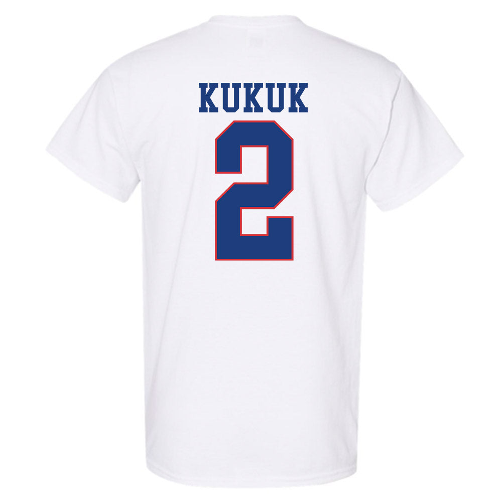 LA Tech - NCAA Football : Trey Kukuk - Sports Shersey T-Shirt-1