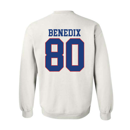 LA Tech - NCAA Football : Dane Benedix - Sports Shersey Crewneck Sweatshirt-1