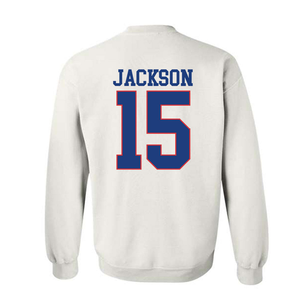 LA Tech - NCAA Football : Jay-T Jackson - Sports Shersey Crewneck Sweatshirt-1