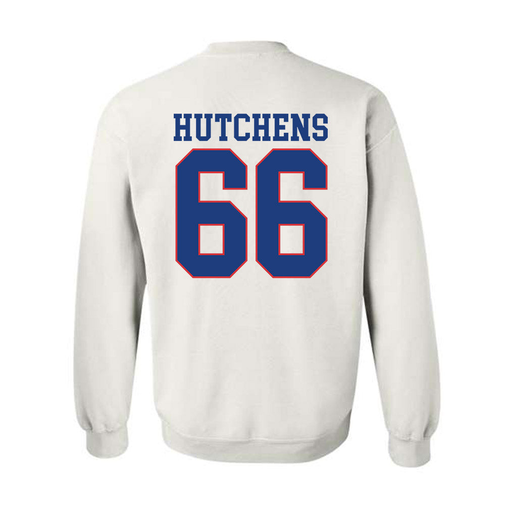 LA Tech - NCAA Football : Will Hutchens - Sports Shersey Crewneck Sweatshirt-1