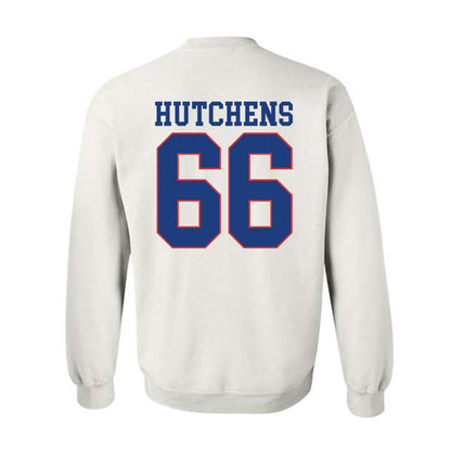 LA Tech - NCAA Football : Will Hutchens - Sports Shersey Crewneck Sweatshirt-1