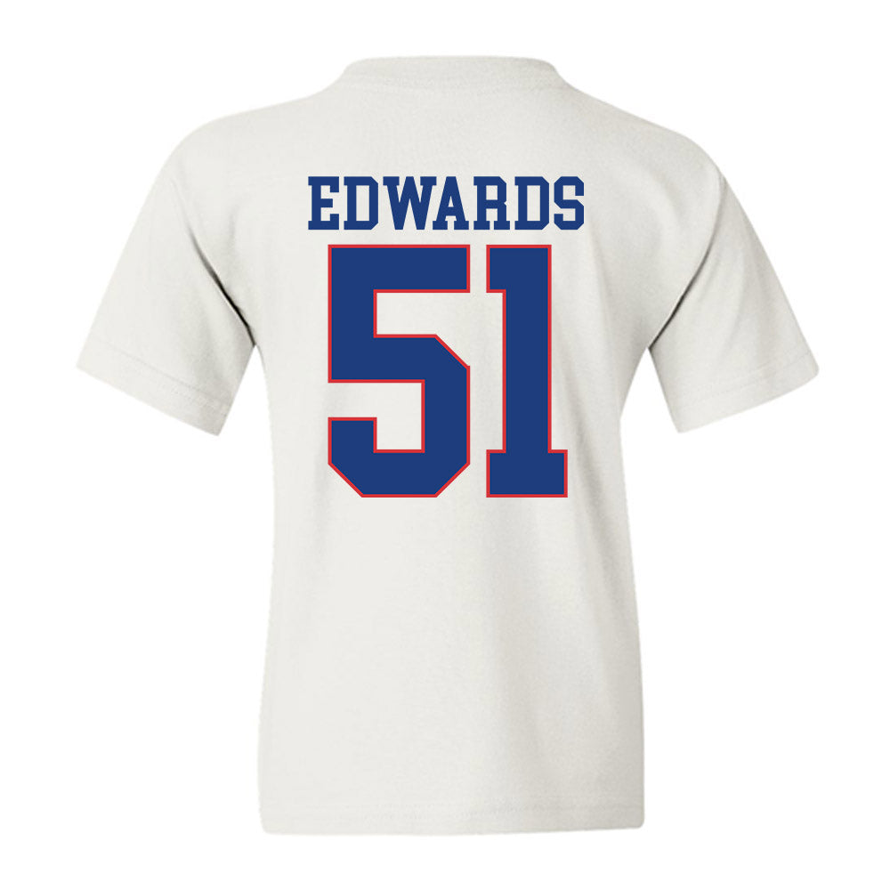 LA Tech - NCAA Football : Amery Edwards - Sports Shersey Youth T-Shirt-1