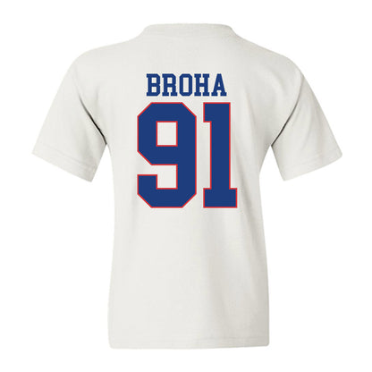 LA Tech - NCAA Football Legends : Matthew Broha - Sports Shersey Youth T-Shirt-1