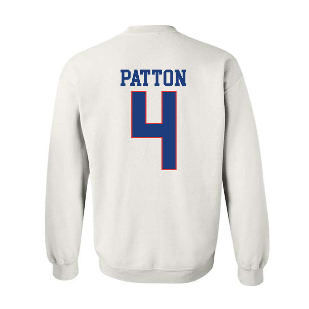 LA Tech - NCAA Football Legends : Quinton Patton - Sports Shersey Crewneck Sweatshirt-1