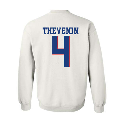 LA Tech - NCAA Football : Clay Thevenin - Sports Shersey Crewneck Sweatshirt-1