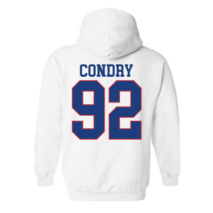 LA Tech - NCAA Football : Sterling Condry - Sports Shersey Hooded Sweatshirt-1