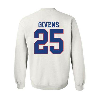 LA Tech - NCAA Football : Amani Givens - Sports Shersey Crewneck Sweatshirt