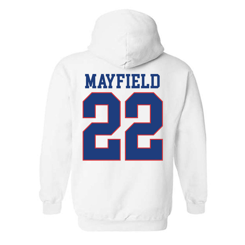 LA Tech - NCAA Football : Jadon Mayfield - Sports Shersey Hooded Sweatshirt-1