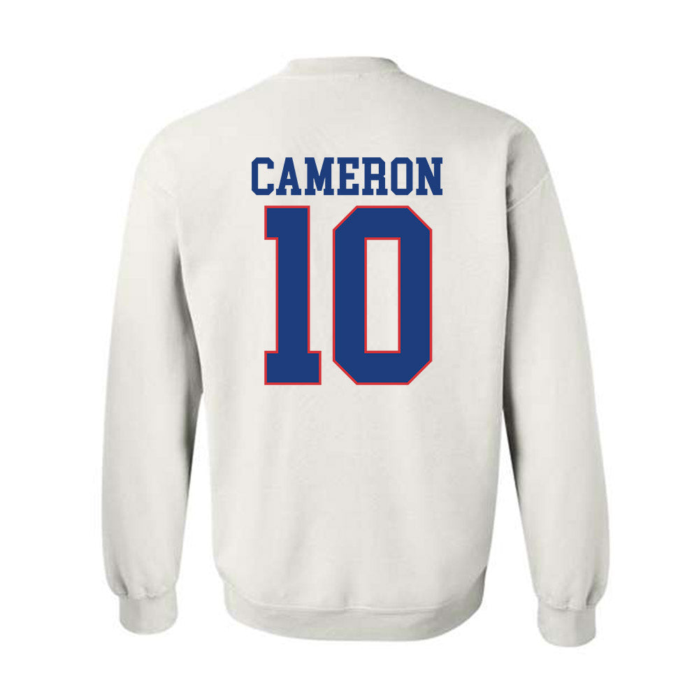 LA Tech - NCAA Football Legends : Colby Cameron - Sports Shersey Crewneck Sweatshirt-1