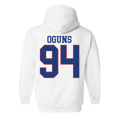 LA Tech - NCAA Football : Emmanuel Oguns - Sports Shersey Hooded Sweatshirt-1