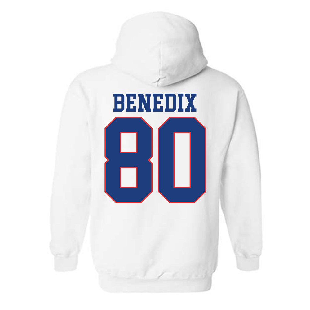 LA Tech - NCAA Football : Dane Benedix - Sports Shersey Hooded Sweatshirt-1