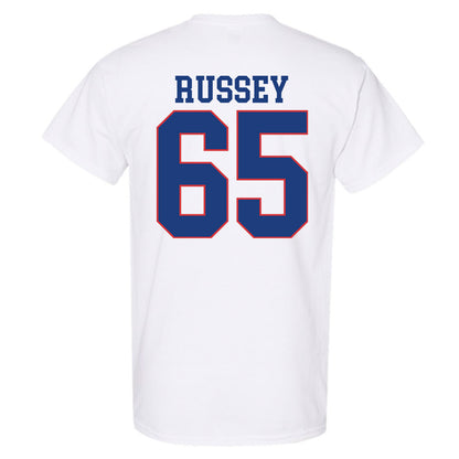 LA Tech - NCAA Football Legends : Kody Russey - Sports Shersey T-Shirt-1