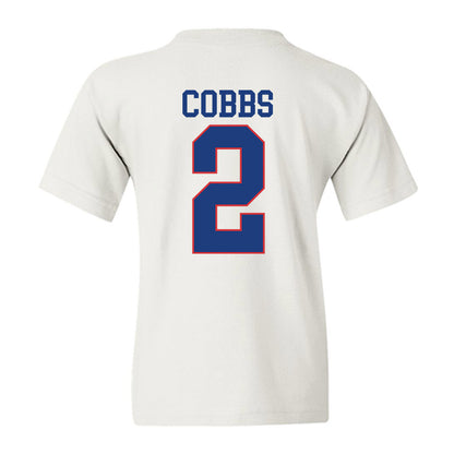 LA Tech - NCAA Football : Josh Cobbs - Sports Shersey Youth T-Shirt-1