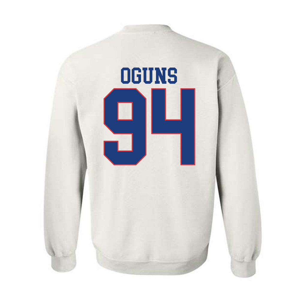 LA Tech - NCAA Football : Emmanuel Oguns - Sports Shersey Crewneck Sweatshirt-1