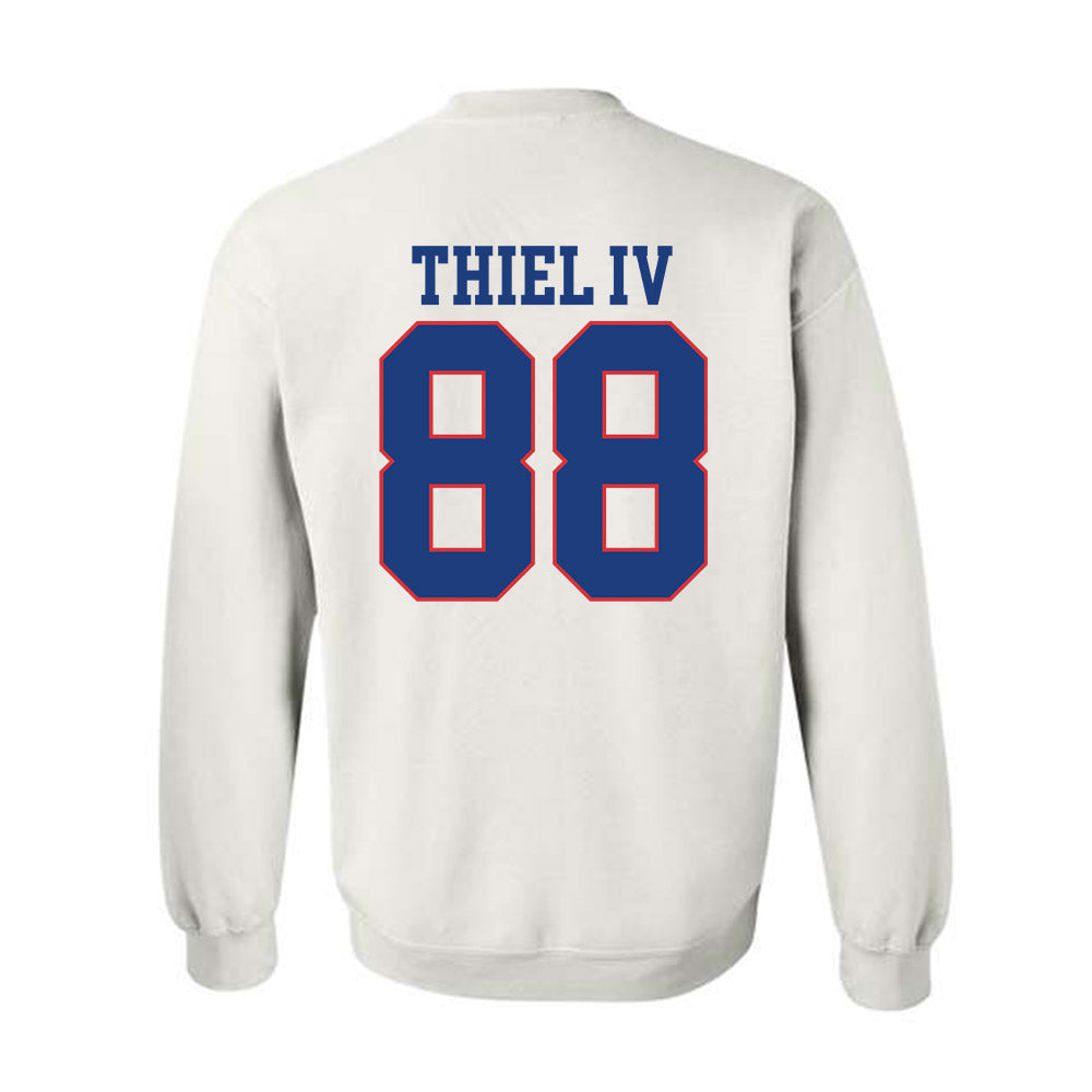LA Tech - NCAA Football : Johnnie Thiel IV - Sports Shersey Crewneck Sweatshirt-1