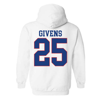 LA Tech - NCAA Football : Amani Givens - Sports Shersey Hooded Sweatshirt