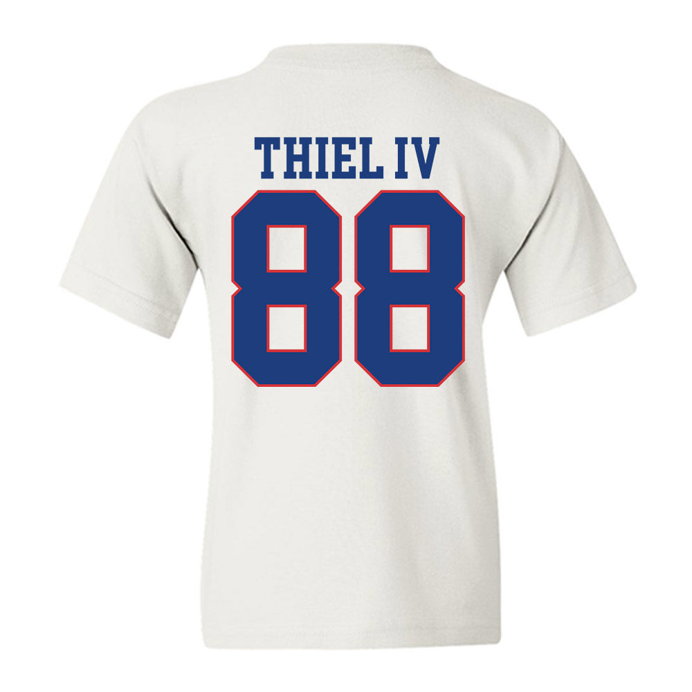 LA Tech - NCAA Football : Johnnie Thiel IV - Sports Shersey Youth T-Shirt-1