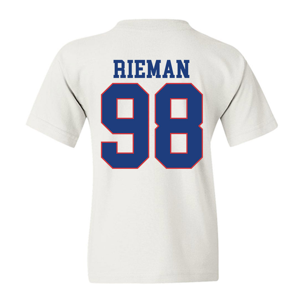 LA Tech - NCAA Football : Donovan Rieman - Sports Shersey Youth T-Shirt-1