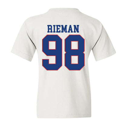 LA Tech - NCAA Football : Donovan Rieman - Sports Shersey Youth T-Shirt-1