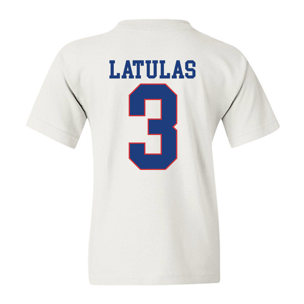 LA Tech - NCAA Football : Dedrick Latulas - Sports Shersey Youth T-Shirt-1