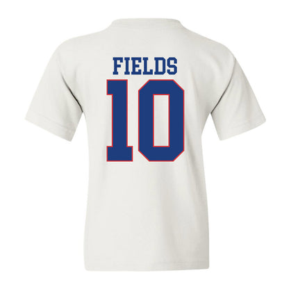 LA Tech - NCAA Football : Kolbe Fields - Sports Shersey Youth T-Shirt