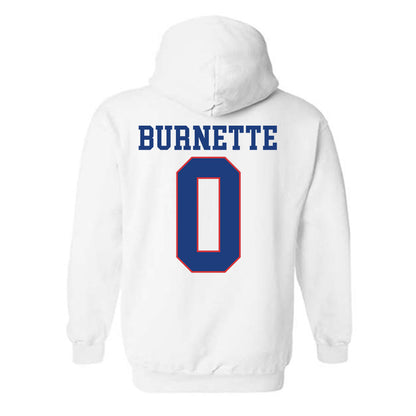 LA Tech - NCAA Football : Andrew Burnette - Sports Shersey Hooded Sweatshirt-1
