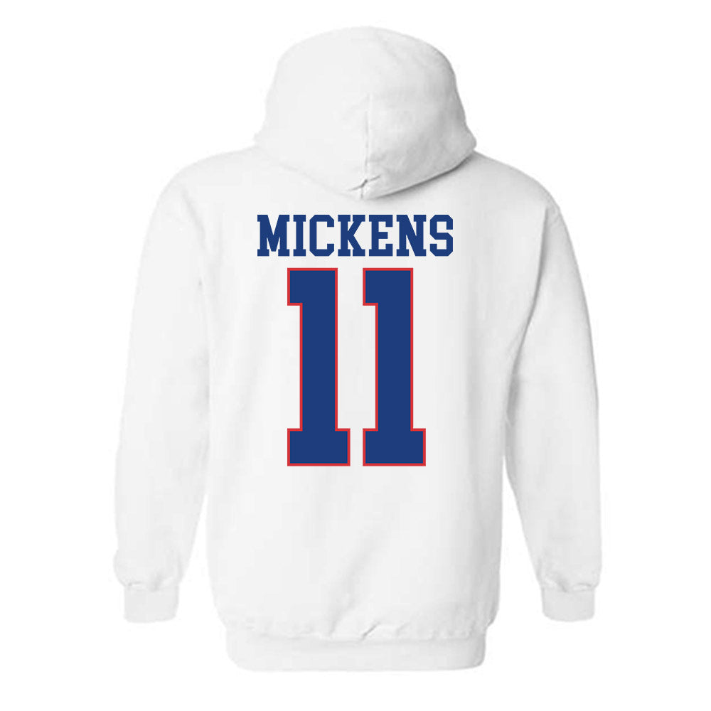 LA Tech - NCAA Football : Jalen Mickens - Sports Shersey Hooded Sweatshirt-1