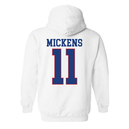 LA Tech - NCAA Football : Jalen Mickens - Sports Shersey Hooded Sweatshirt-1