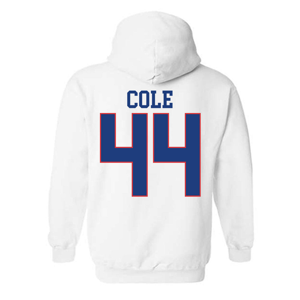 LA Tech - NCAA Football Legends : Adrien Cole - Sports Shersey Hooded Sweatshirt-1