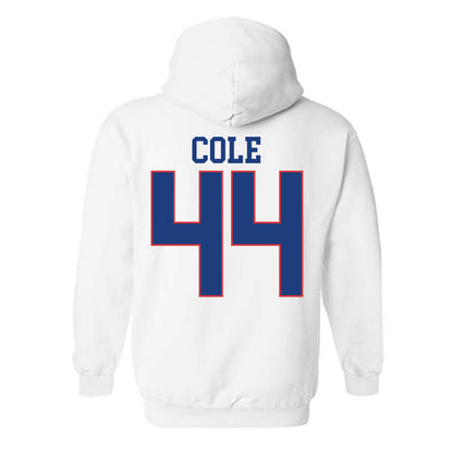 LA Tech - NCAA Football Legends : Adrien Cole - Sports Shersey Hooded Sweatshirt-1
