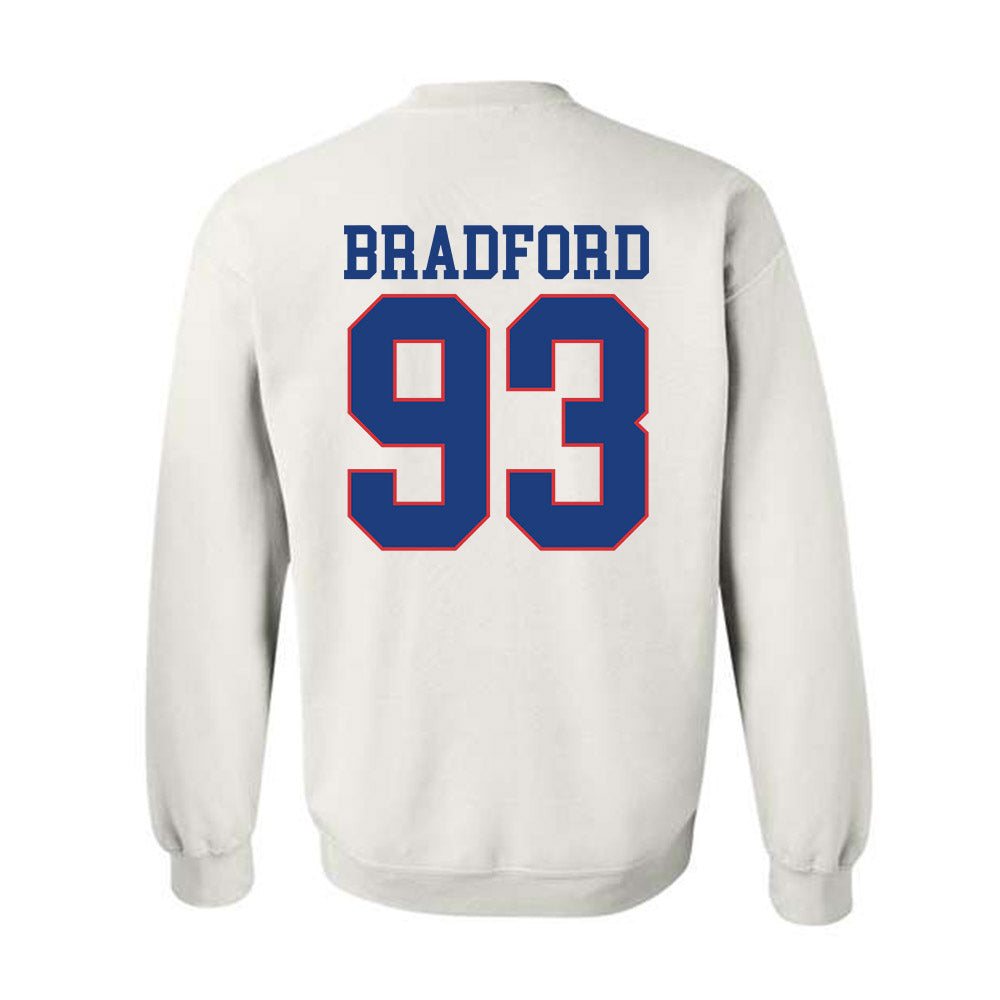 LA Tech - NCAA Football : Jacob Bradford - Sports Shersey Crewneck Sweatshirt-1