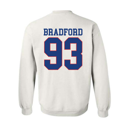 LA Tech - NCAA Football : Jacob Bradford - Sports Shersey Crewneck Sweatshirt-1