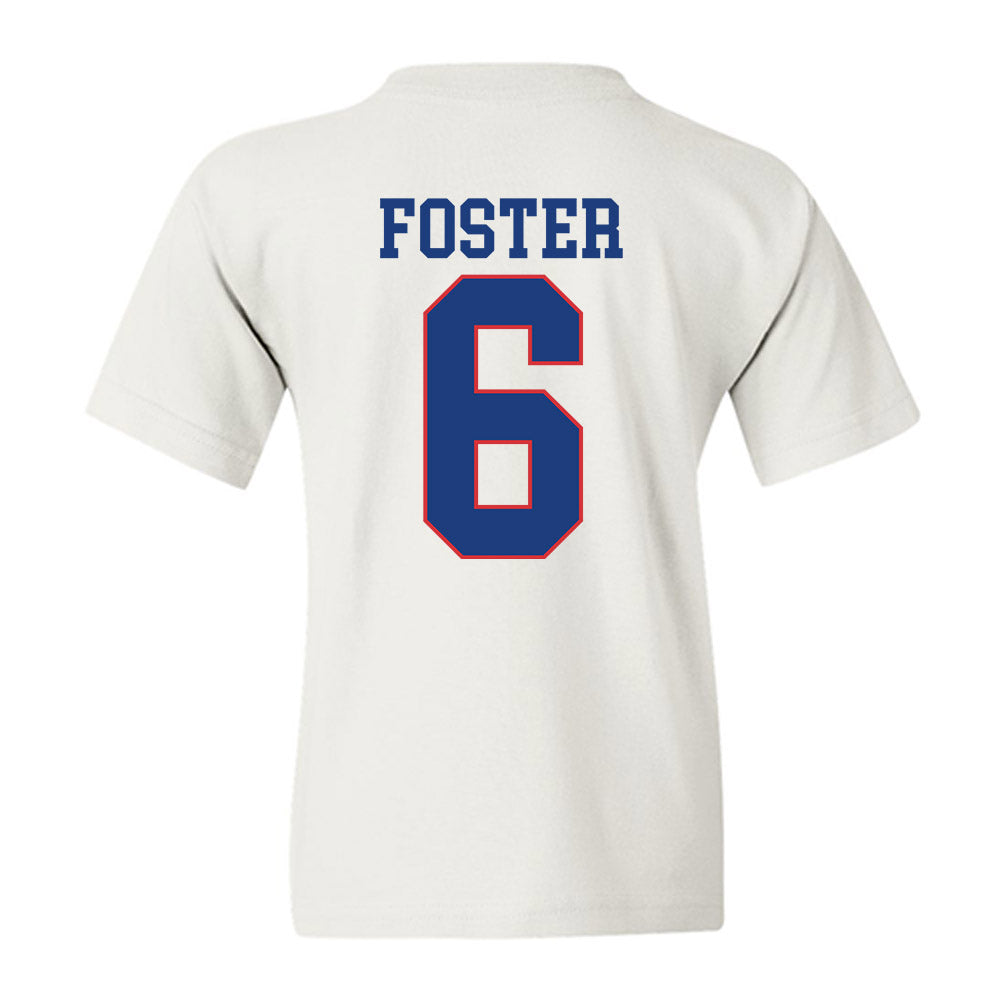 LA Tech - NCAA Football : Jakari Foster - Sports Shersey Youth T-Shirt-1
