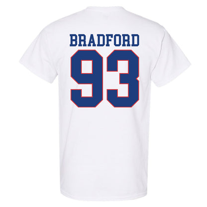 LA Tech - NCAA Football : Jacob Bradford - Sports Shersey T-Shirt-1