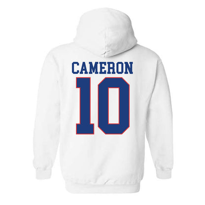 LA Tech - NCAA Football Legends : Colby Cameron - Sports Shersey Hooded Sweatshirt-1