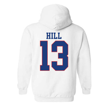 LA Tech - NCAA Football : Cameron Hill - Sports Shersey Hooded Sweatshirt-1